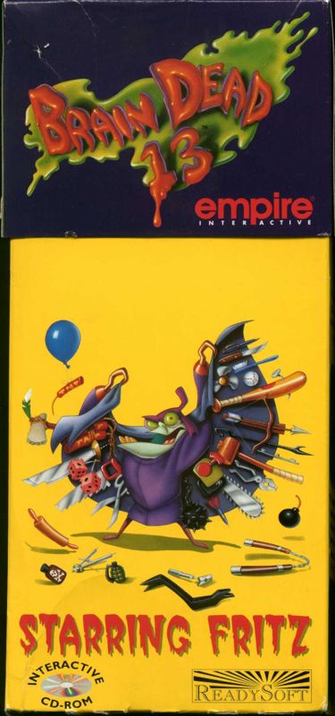 Brain Dead 13 box art for 3DO